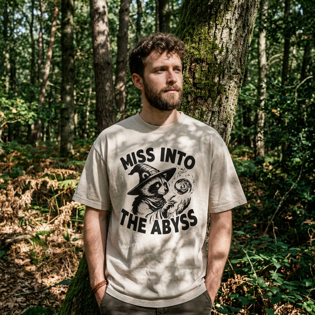 Hiss Into the Abyss Washed T-Shirt