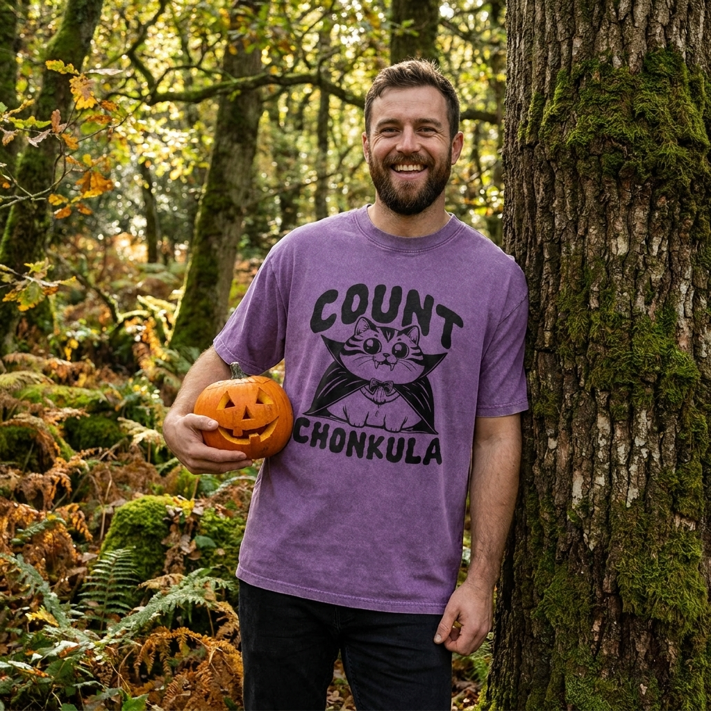 Count Chonkula Washed T-Shirt