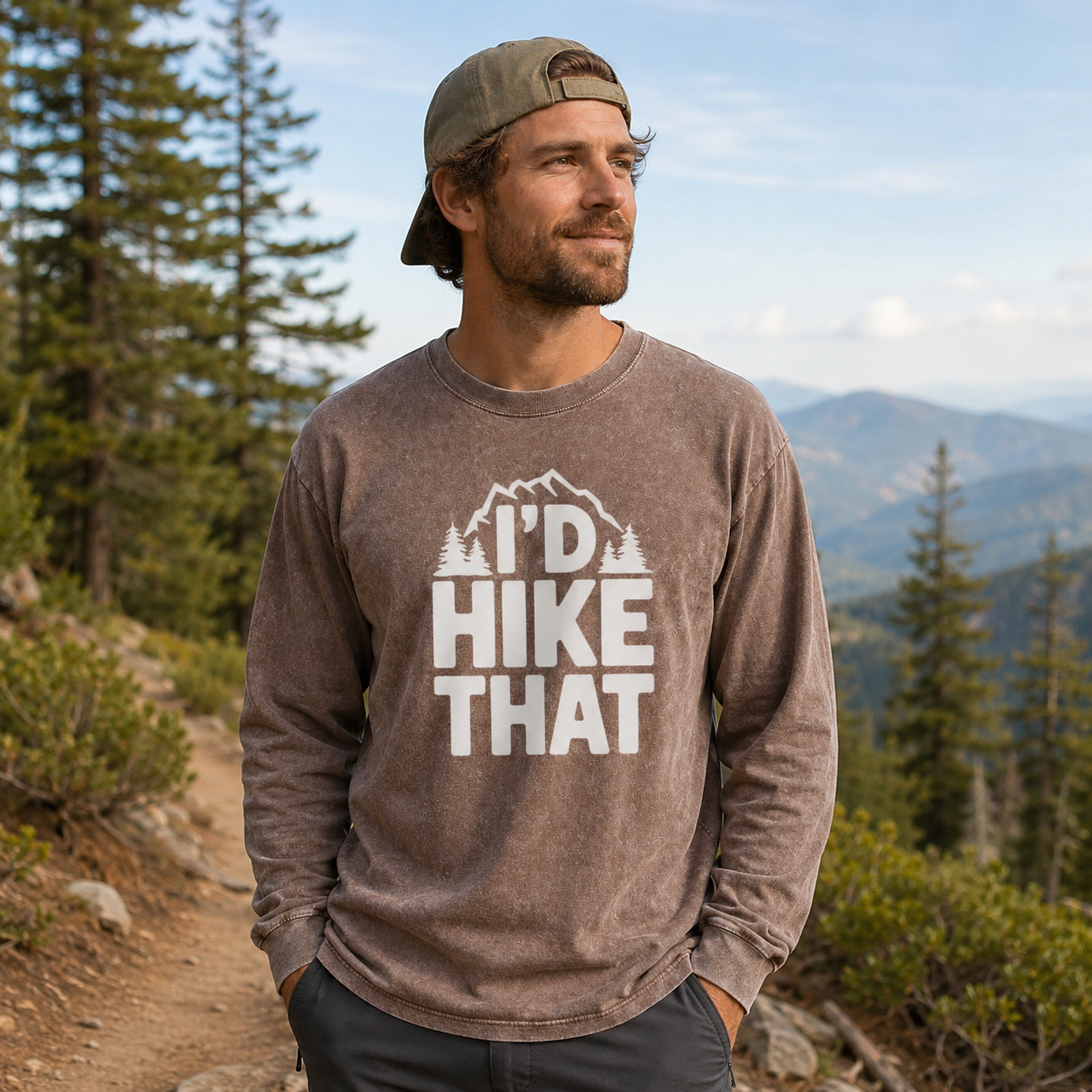 Id Hike That Washed Long Sleeves