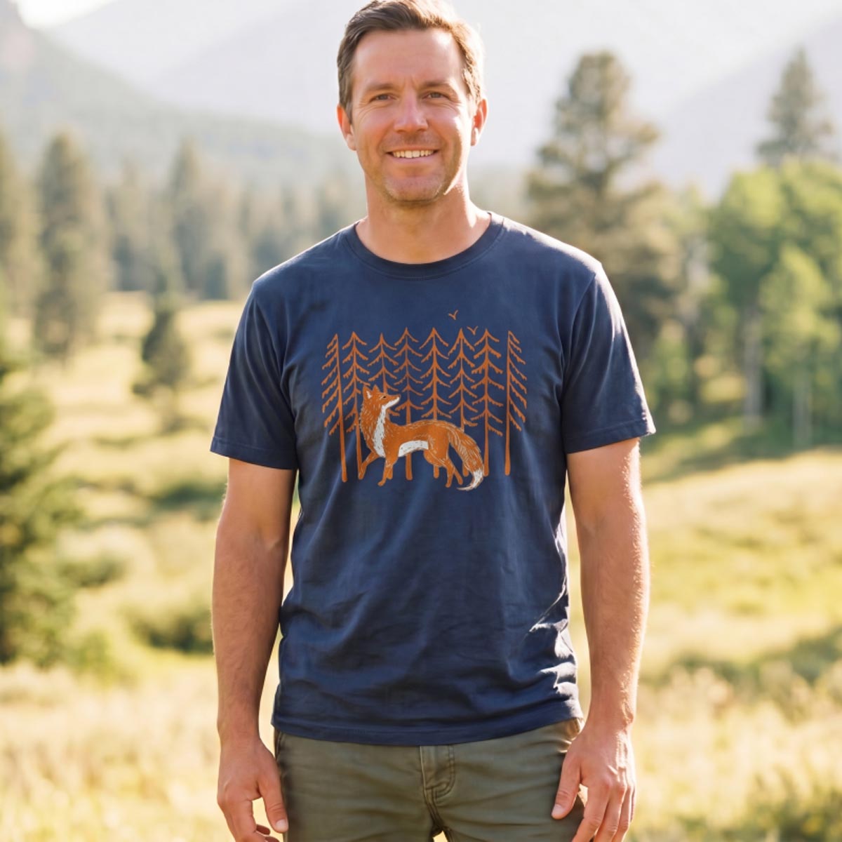 Wildlife Nature Fox T‑Shirt