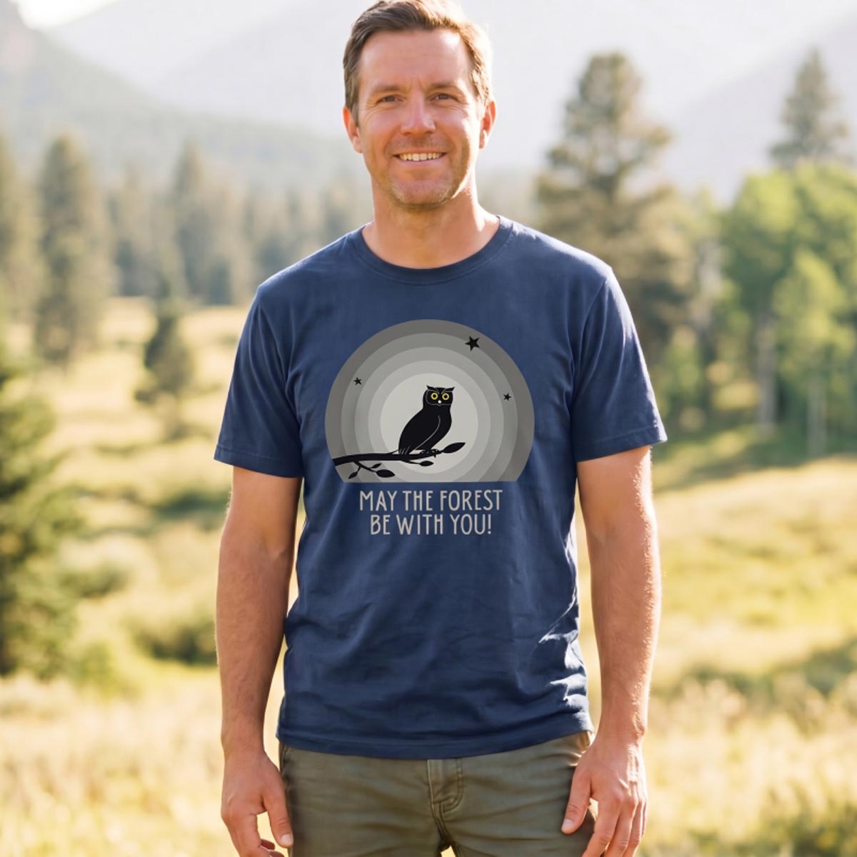 Forest Soul Owl T‑Shirt