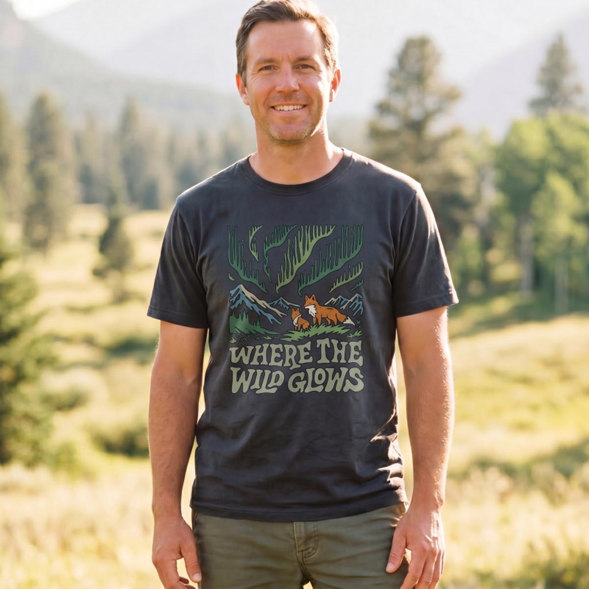 Where The Wild Glows T‑Shirt