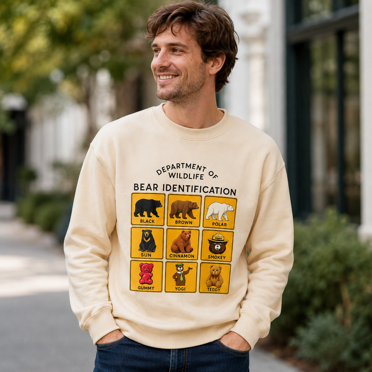 Department of Wildlife Bear Identification Sweatshirts