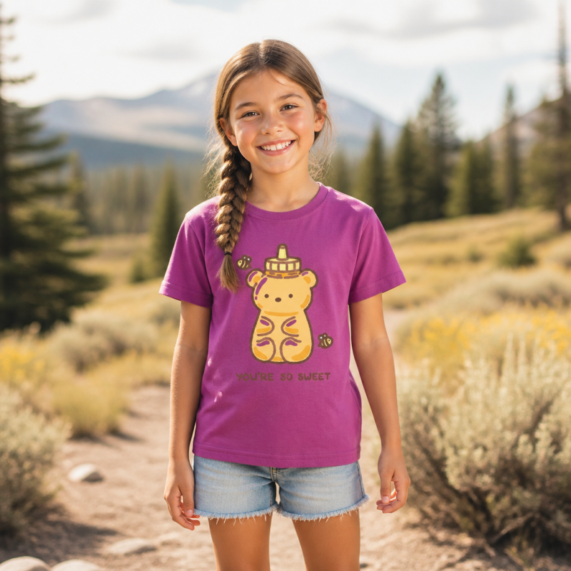 Honey Bear You’re So Sweet Kids T-Shirt