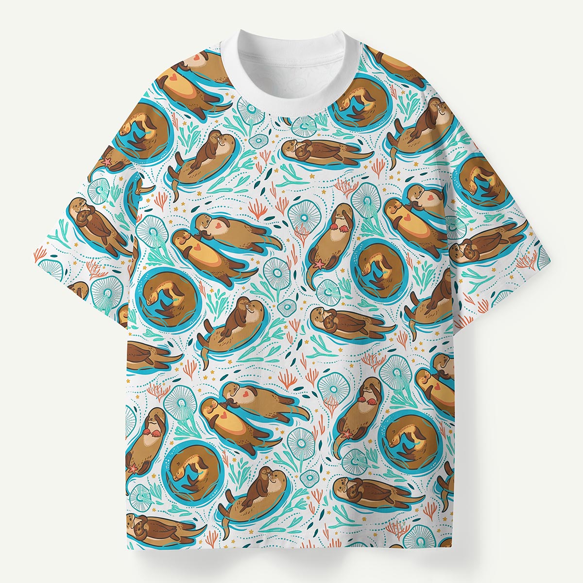 Otters in love Premium Eco Tee