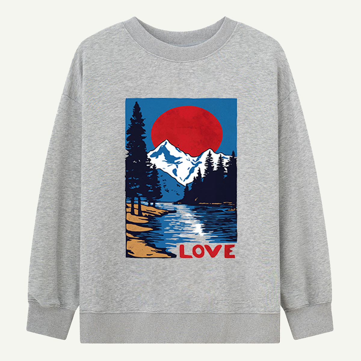 Mountain Lake Love Sweatshirts