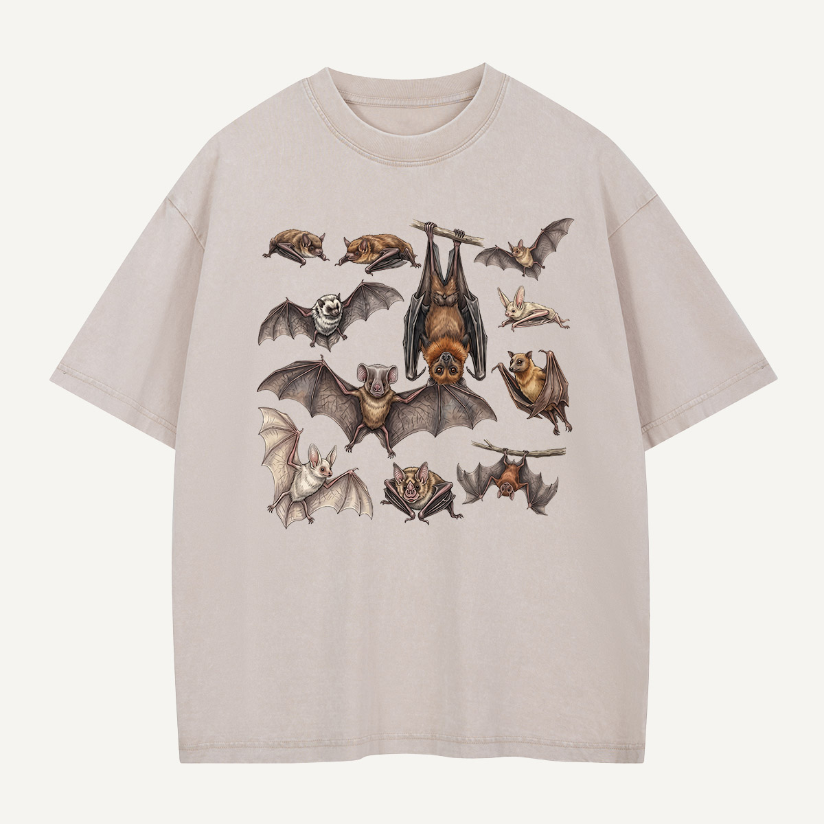 Bat Squad Lineup Washed T-Shirt
