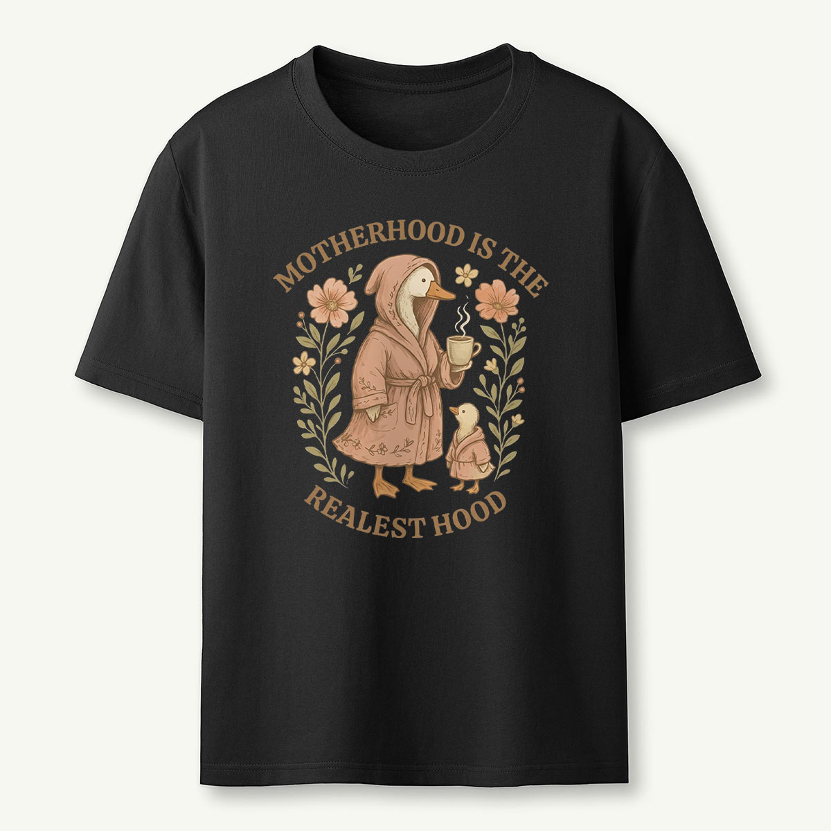 Silly Mom Goose Funny Mom T‑Shirt 