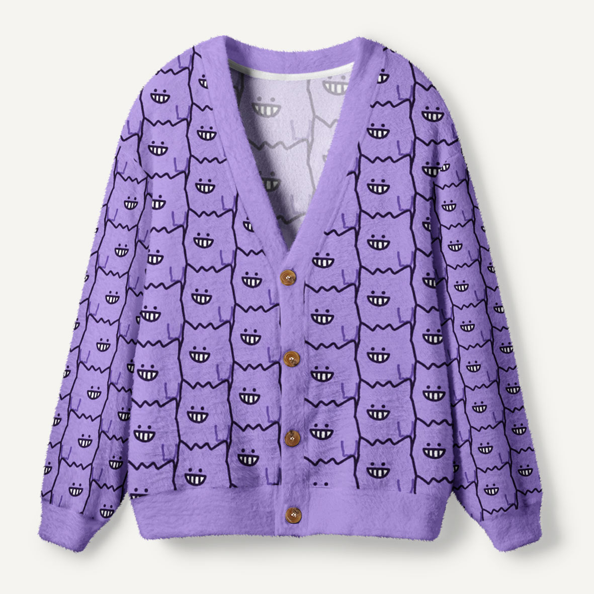 Grin and Bear It Ugly Cardigan Sweaters