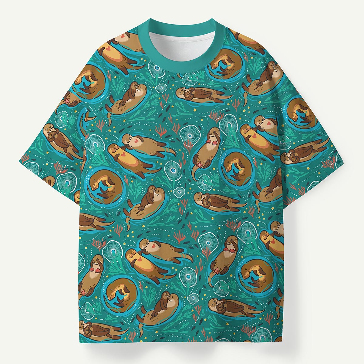 Otters in love Premium Eco Tee
