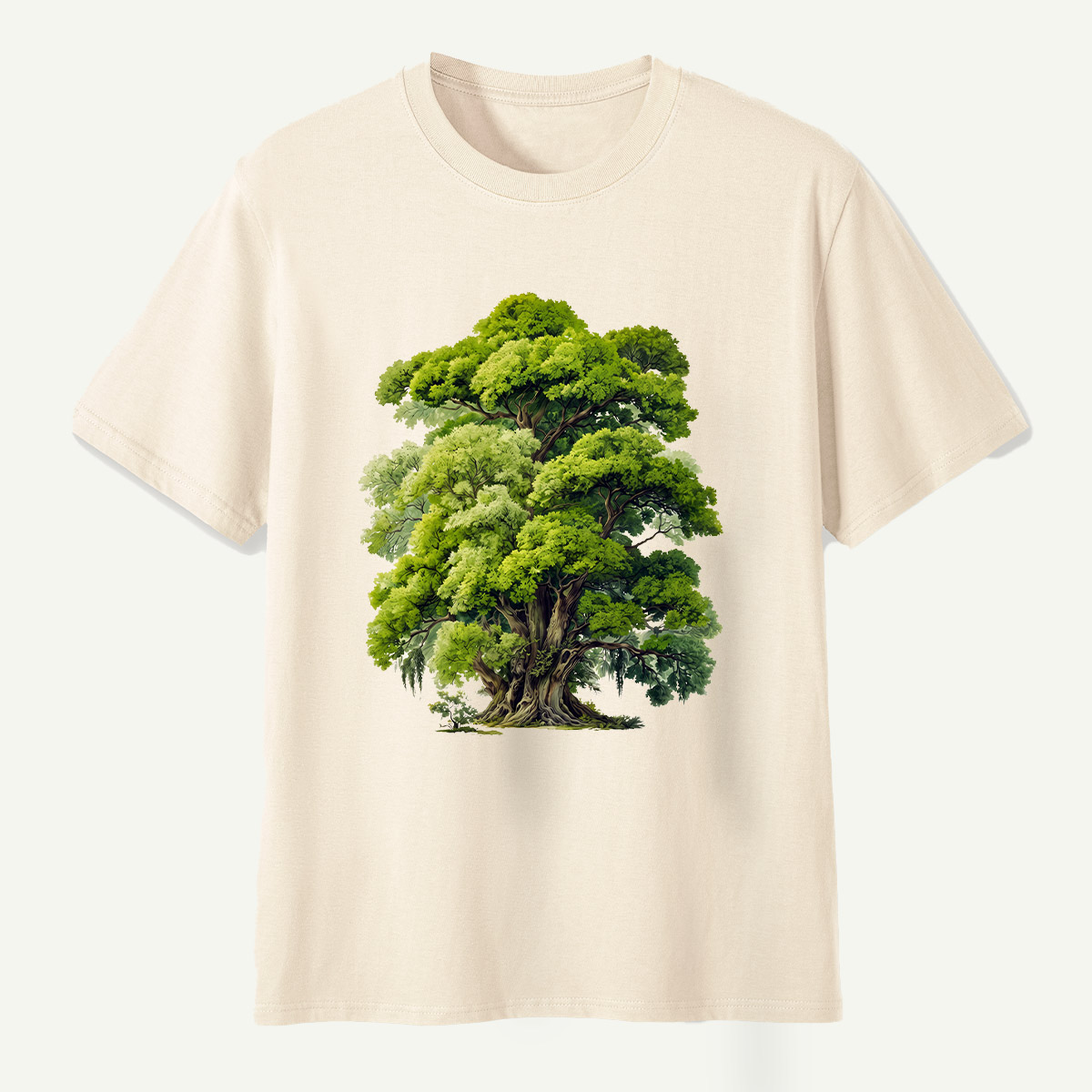 Ancient Oak Tree Watercolor Study T-Shirt