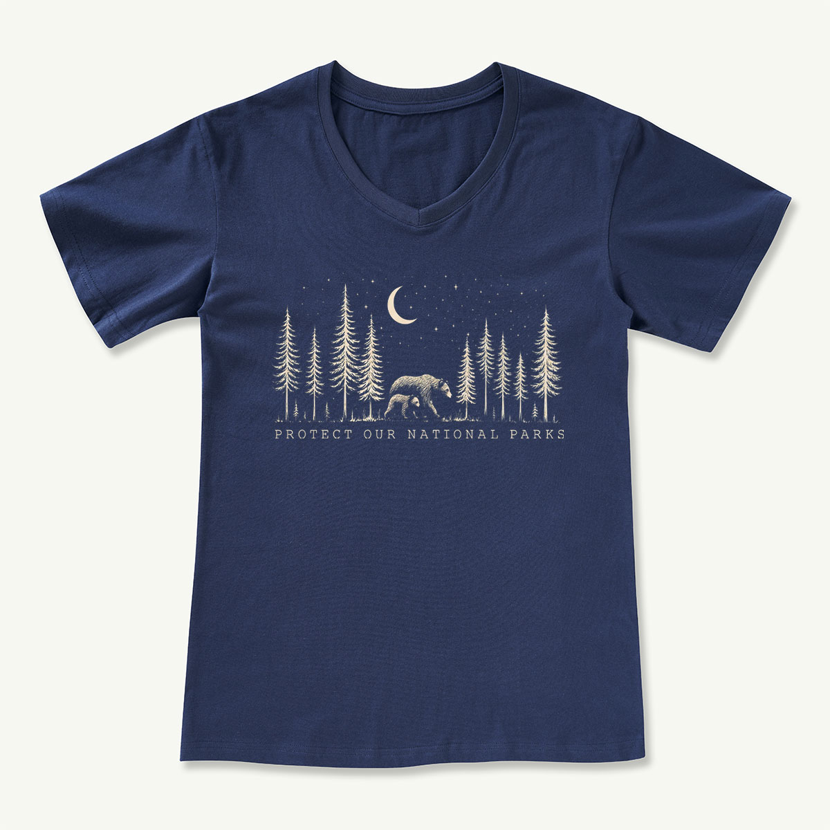 Protect The National Parks Environmental Activism V-neck T‑Shirt