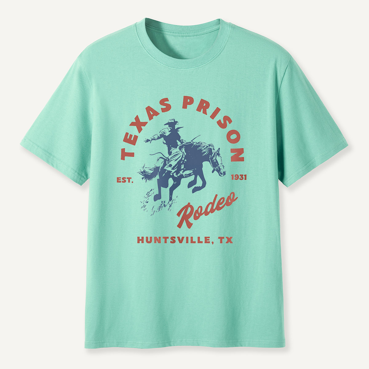 Texas Prison Rodeo Vintage Cowboy T-Shirt
