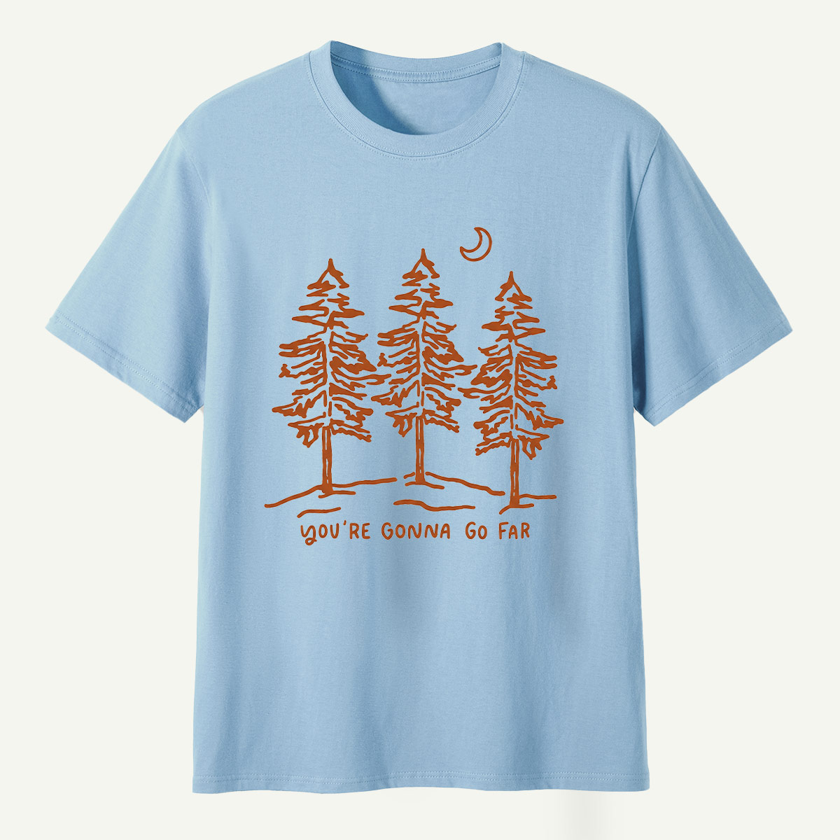 Three Pines Under The Moon T-Shirt