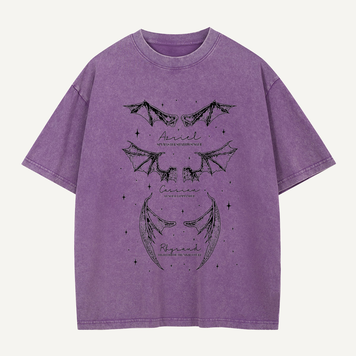 Three Wings, Three Legends Washed T-Shirt