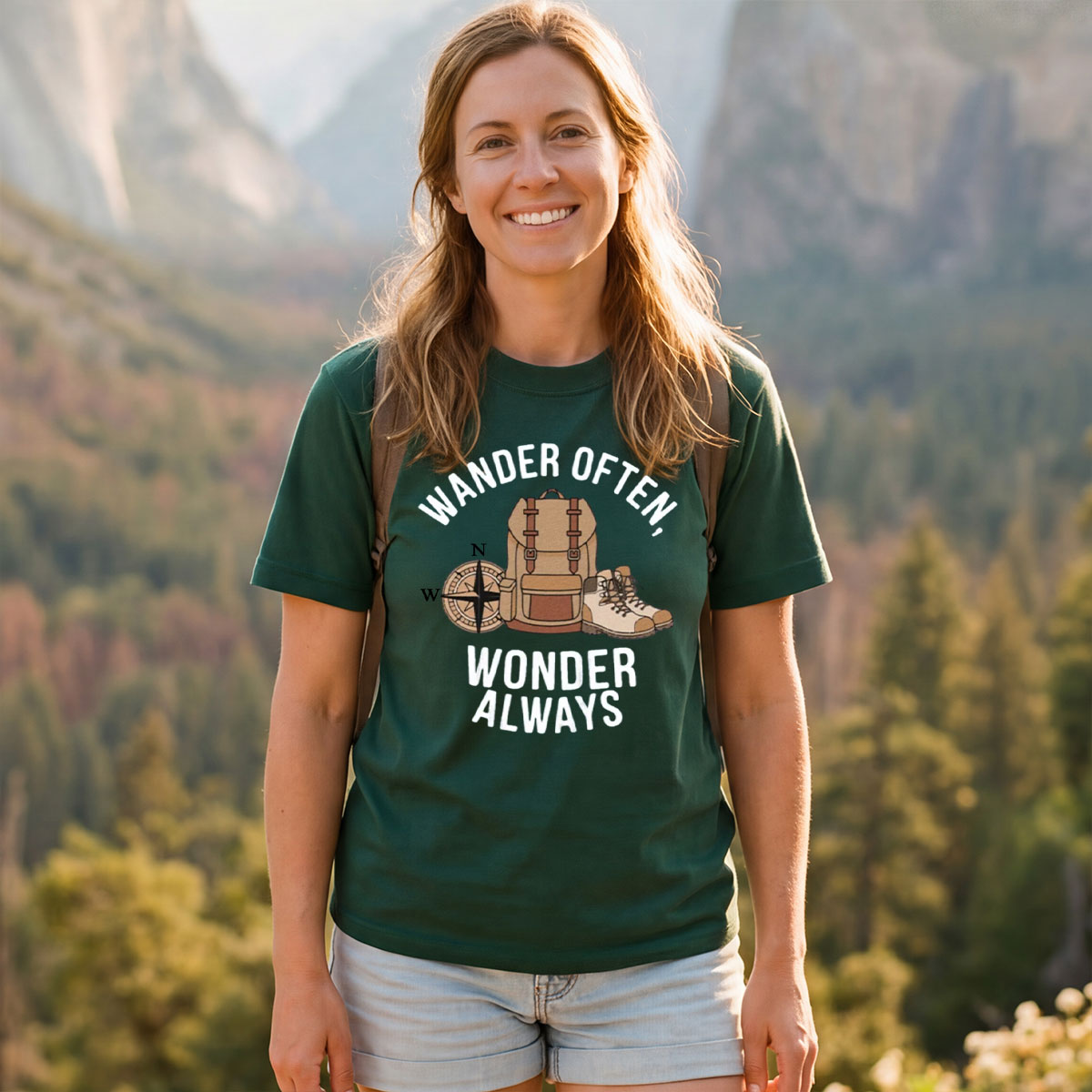 Wander Often Wonder Always T-Shirt