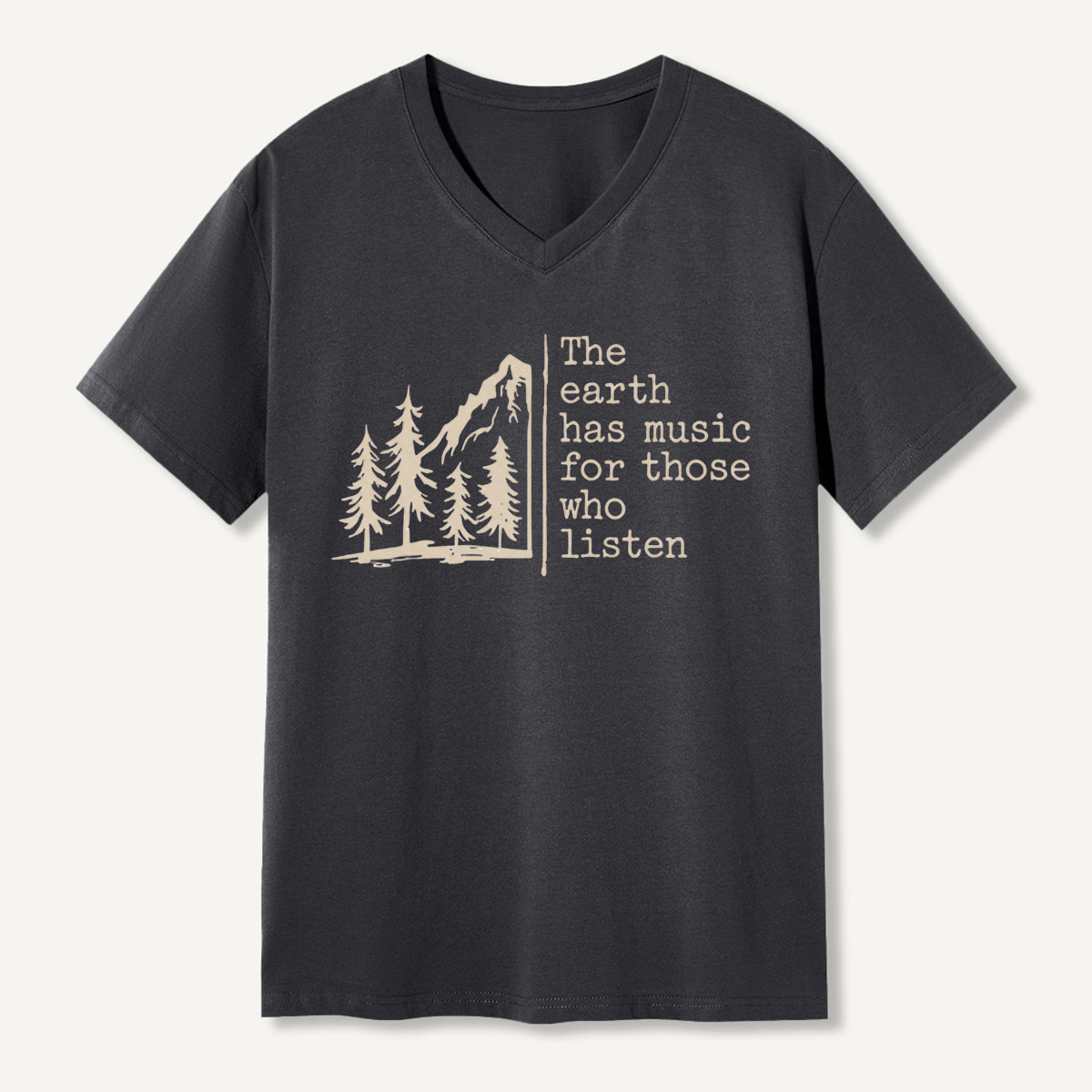 The Earth Has Music V-neck T-Shirt