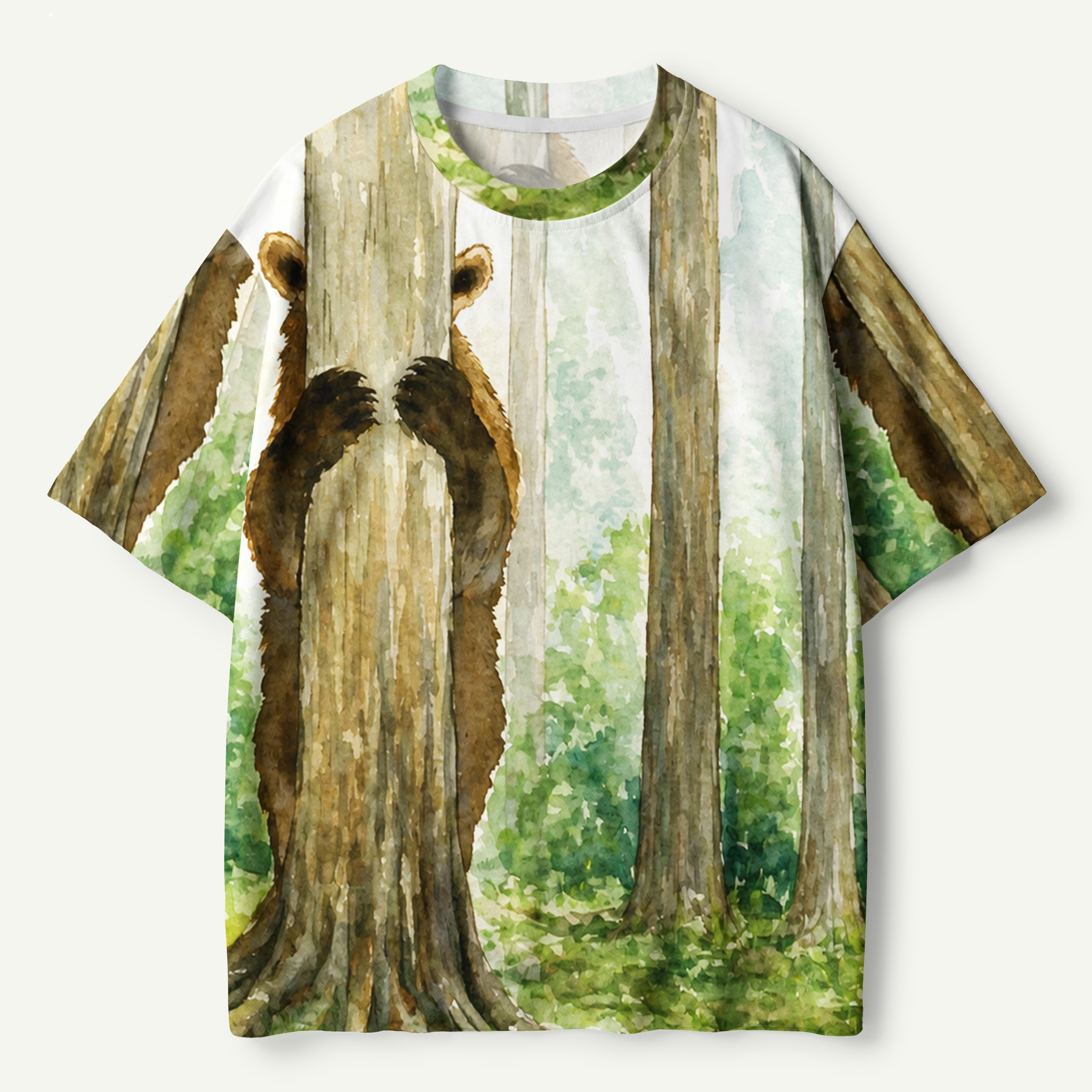 Forest Hug Tree Spirit Premium Pure Cotton Tee