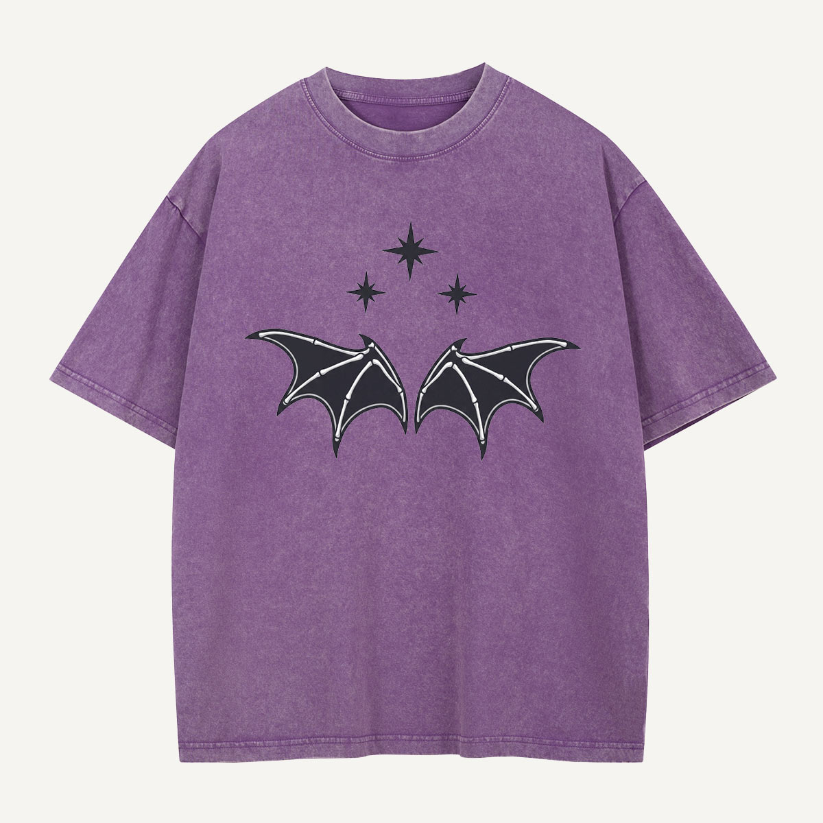 Wings Under the Stars Washed T-Shirt