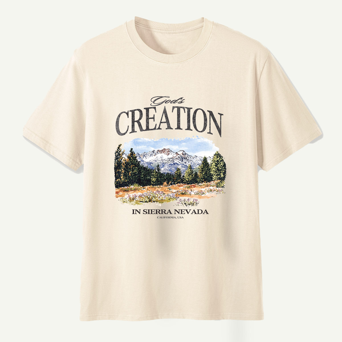 Recreation In Natural Wildlands Mountain Meadow T-Shirt