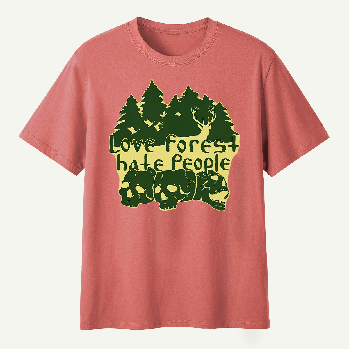 Love Forest Hate People T-Shirt