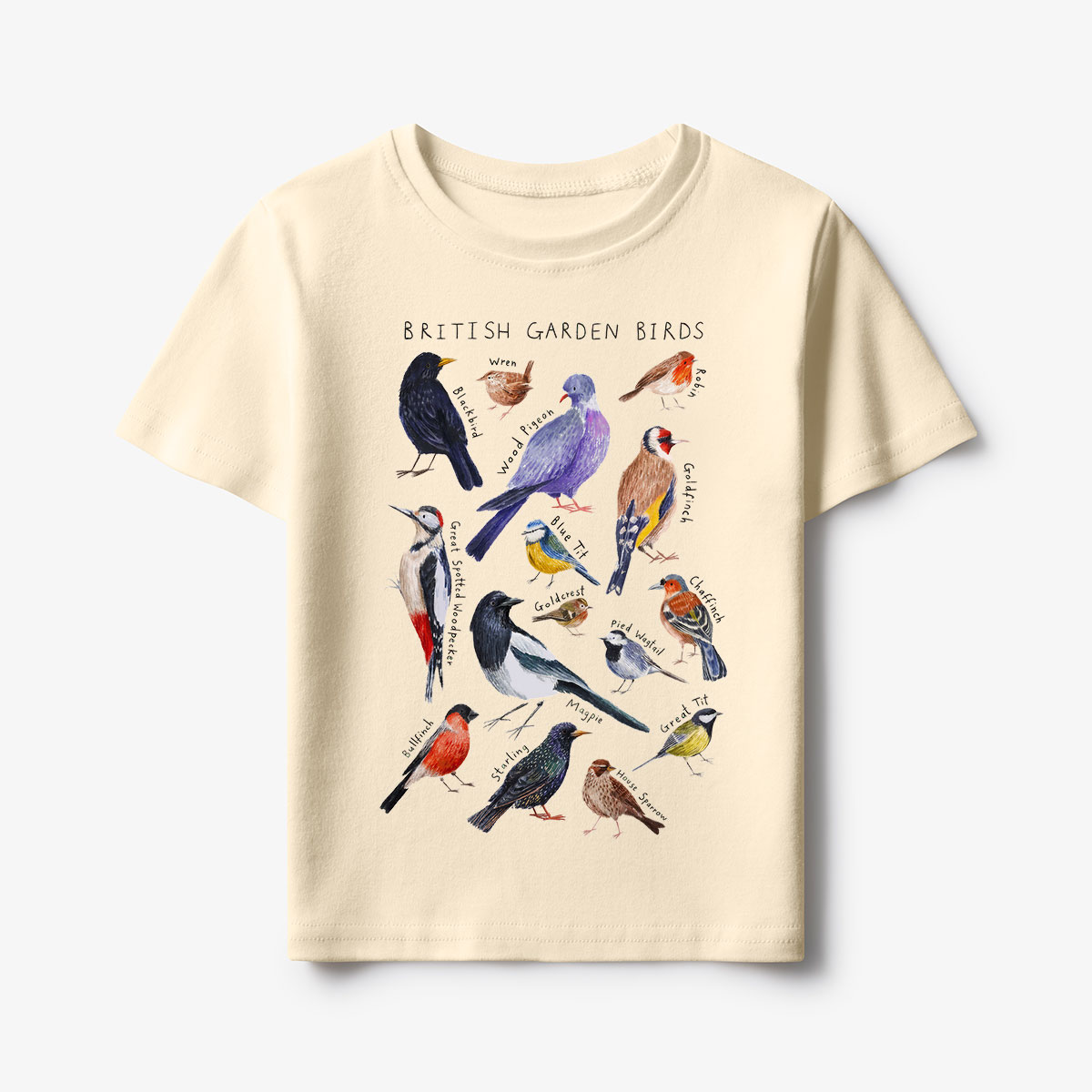 Botanical Garden Birds Wildlife Birdwatching Kids T-Shirt
