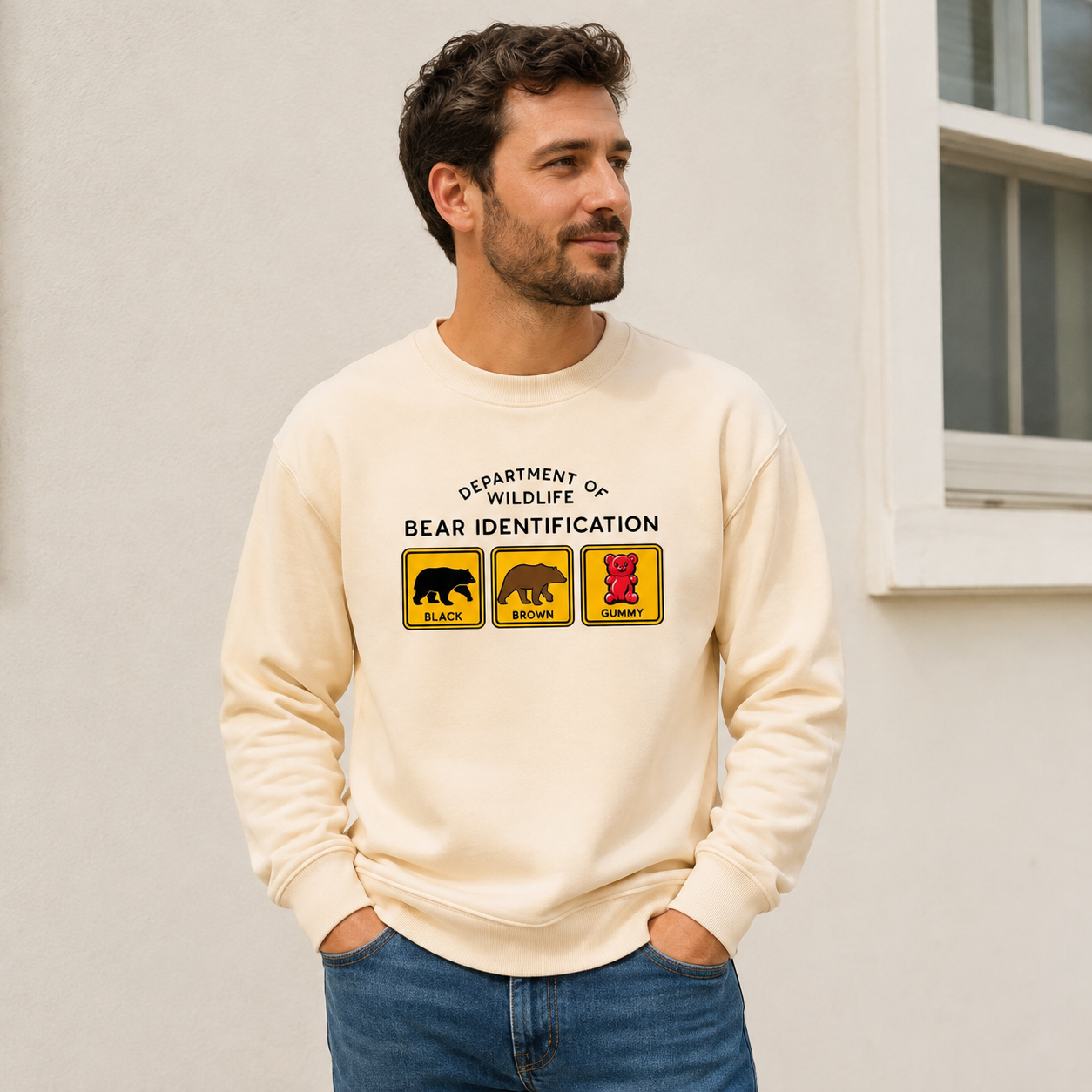 Bear Tee Cotton Classic Sweatshirts