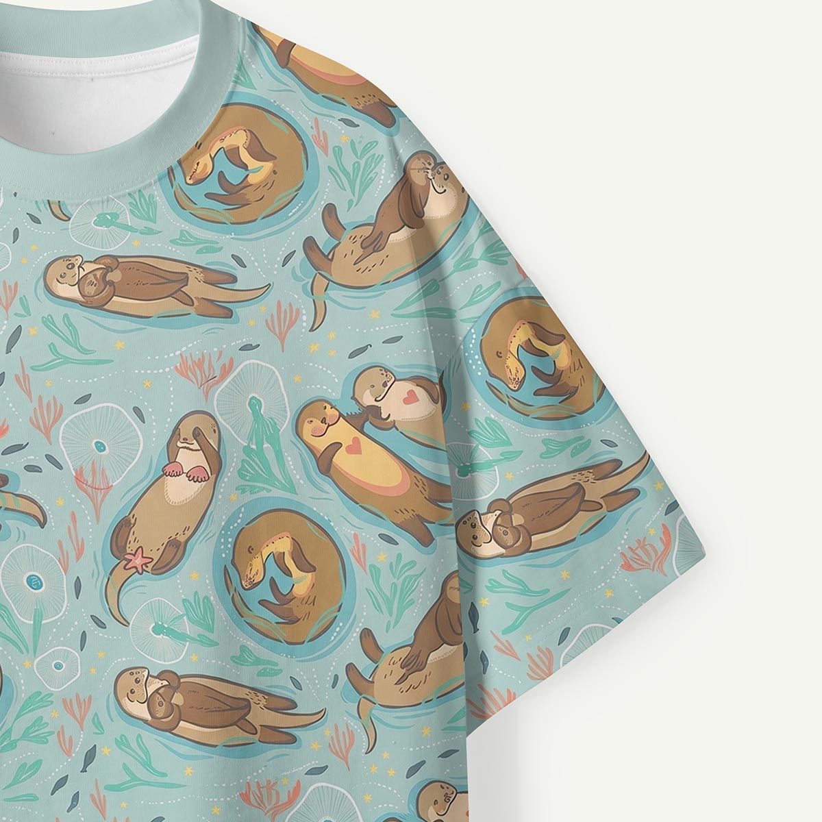 Otters in love Premium Eco Tee