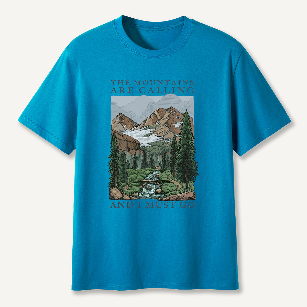 Mountain Adventure Landscape T-Shirt