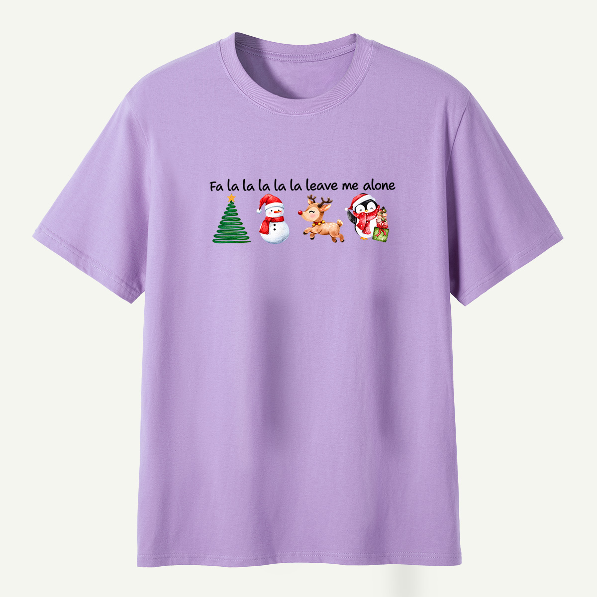Fa La La Leave Me Alone Christmas T-Shirt