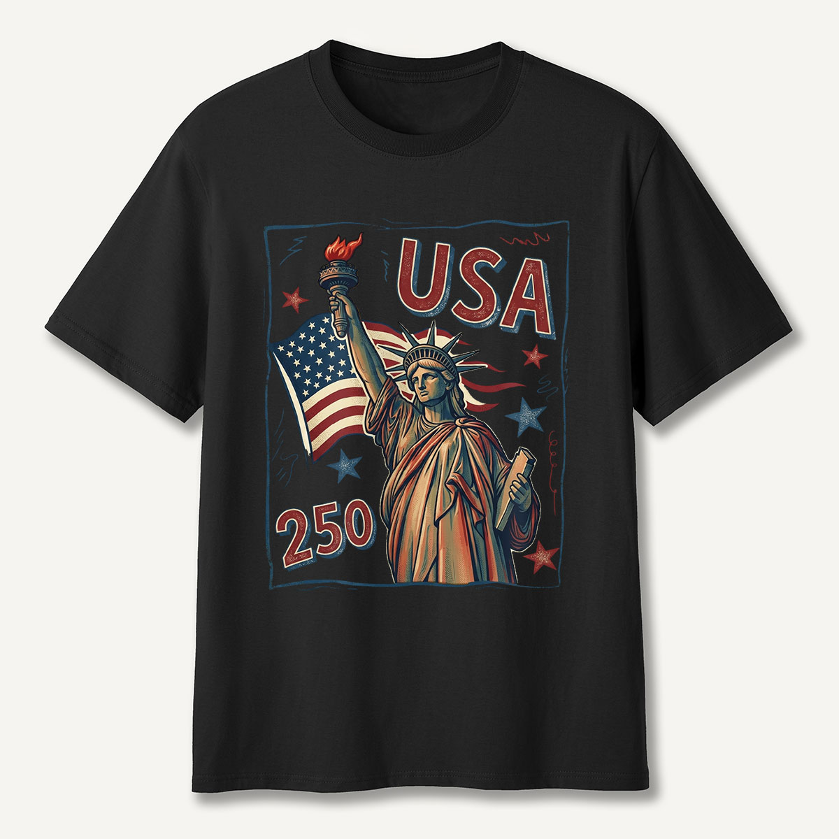 USA 250 Statue of Liberty T-Shirt