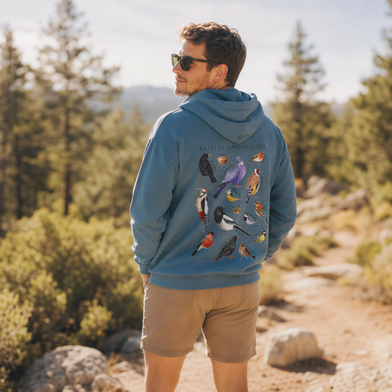 Botanical Garden Birds Wildlife Birdwatching Hoodie