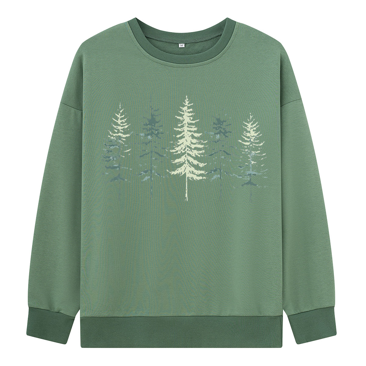 Minimal Pine Forest Silhouette Sweatshirts