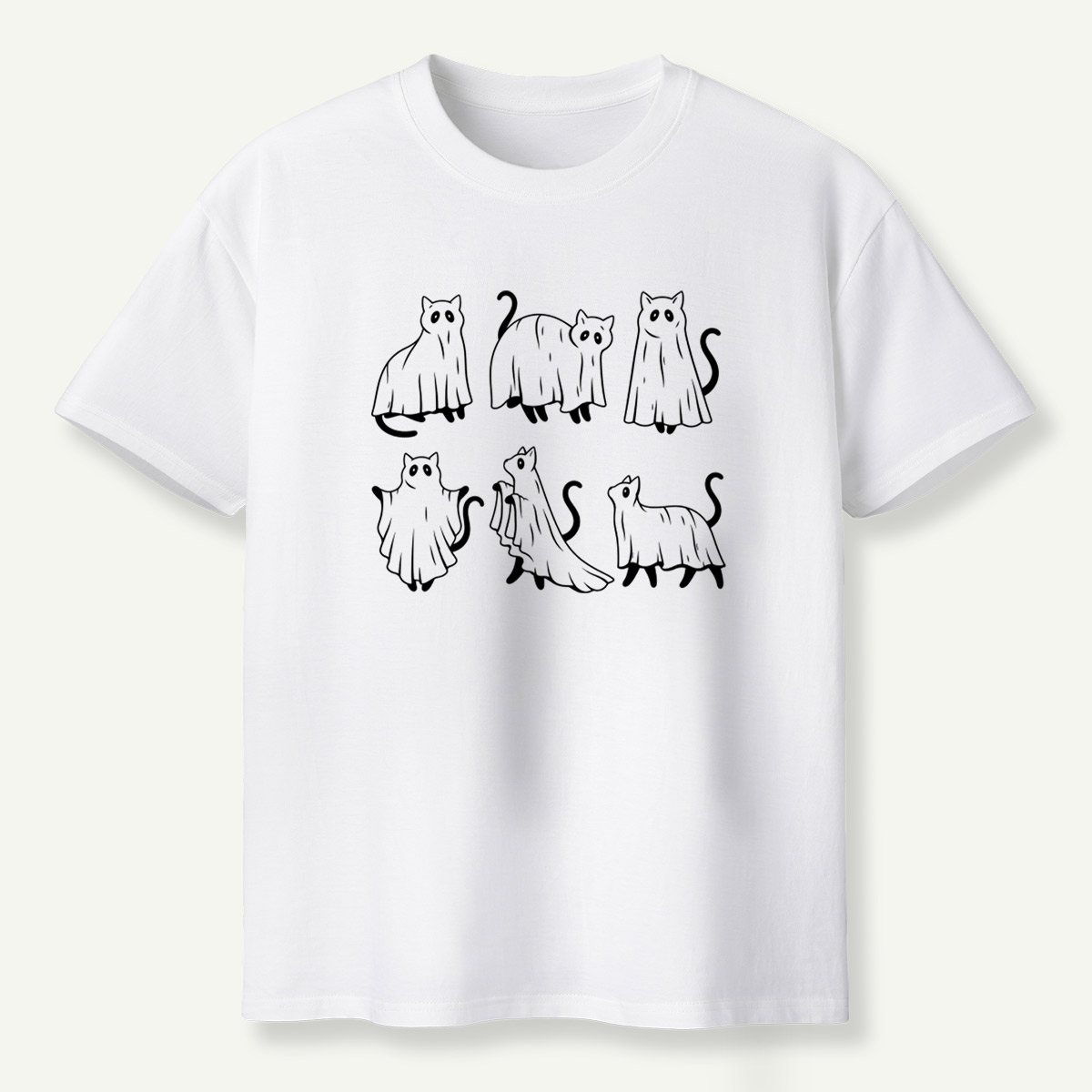 Halloween Cat Costume Collection T-Shirt