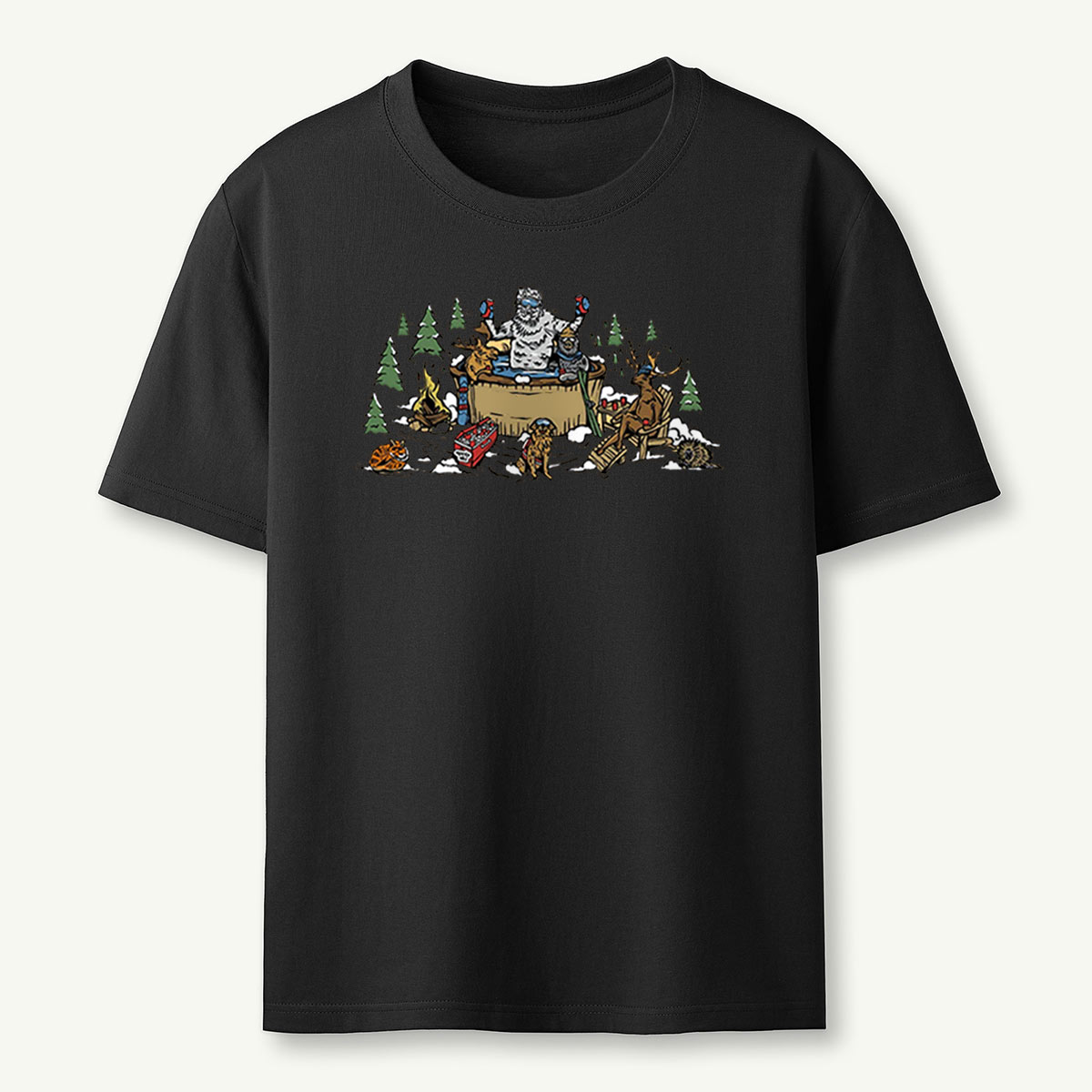 Dog Deer Gorilla Boxing T-Shirt