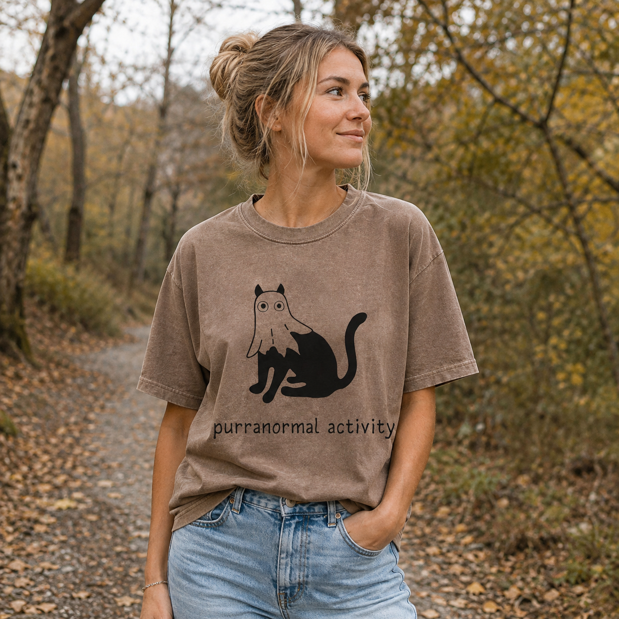 Purranormal Activity Washed T-Shirt