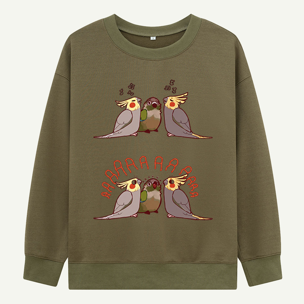 Cockatiel Scream Choir Sweatshirts