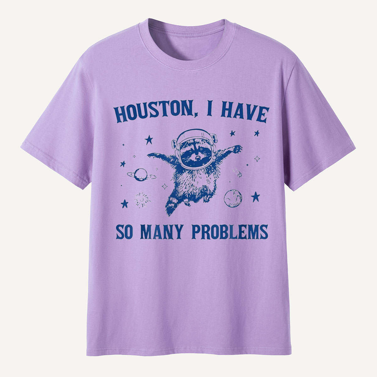 Houston I Have So Many Problems Space Sloth T-Shirt