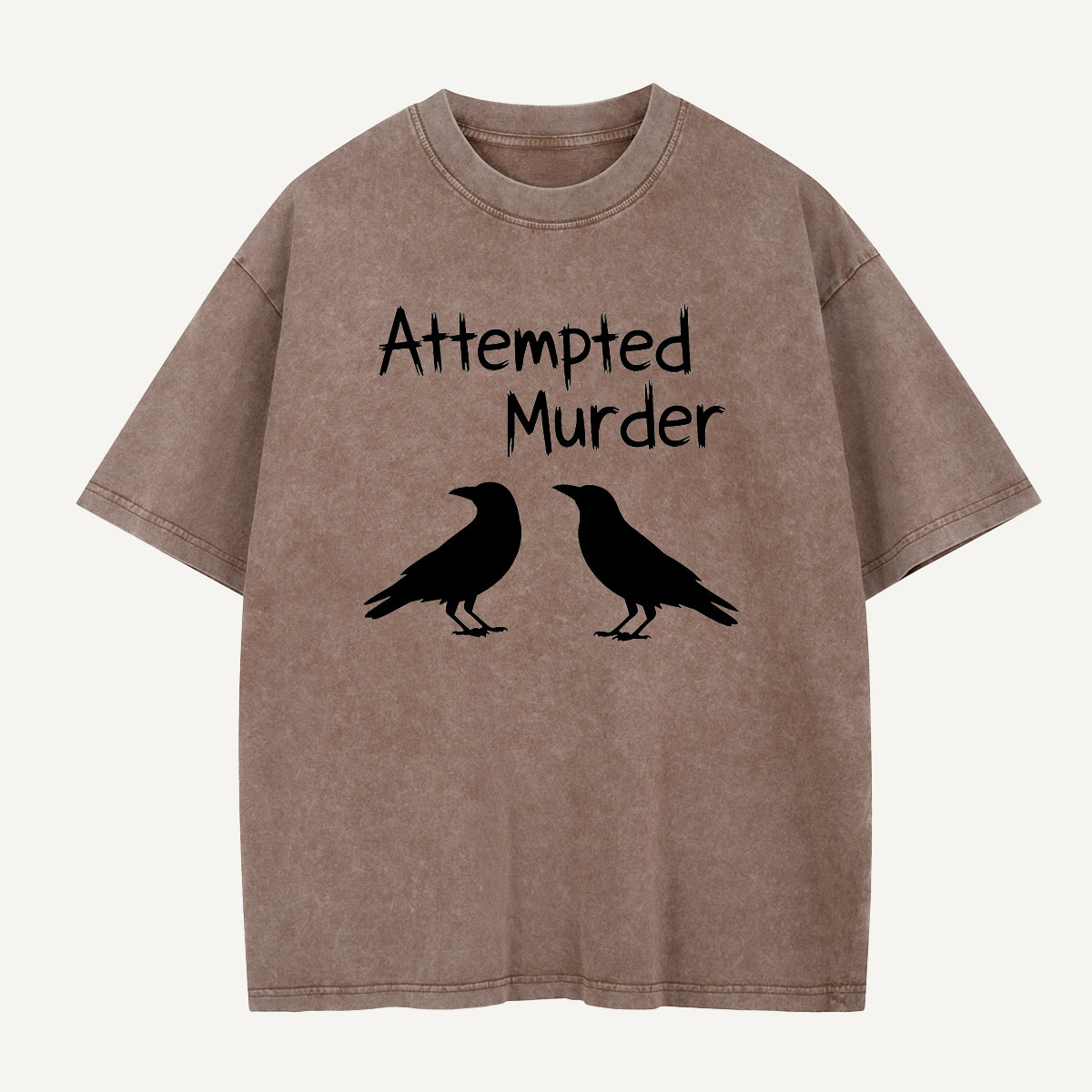 Attempted Murder Washed T-Shirt