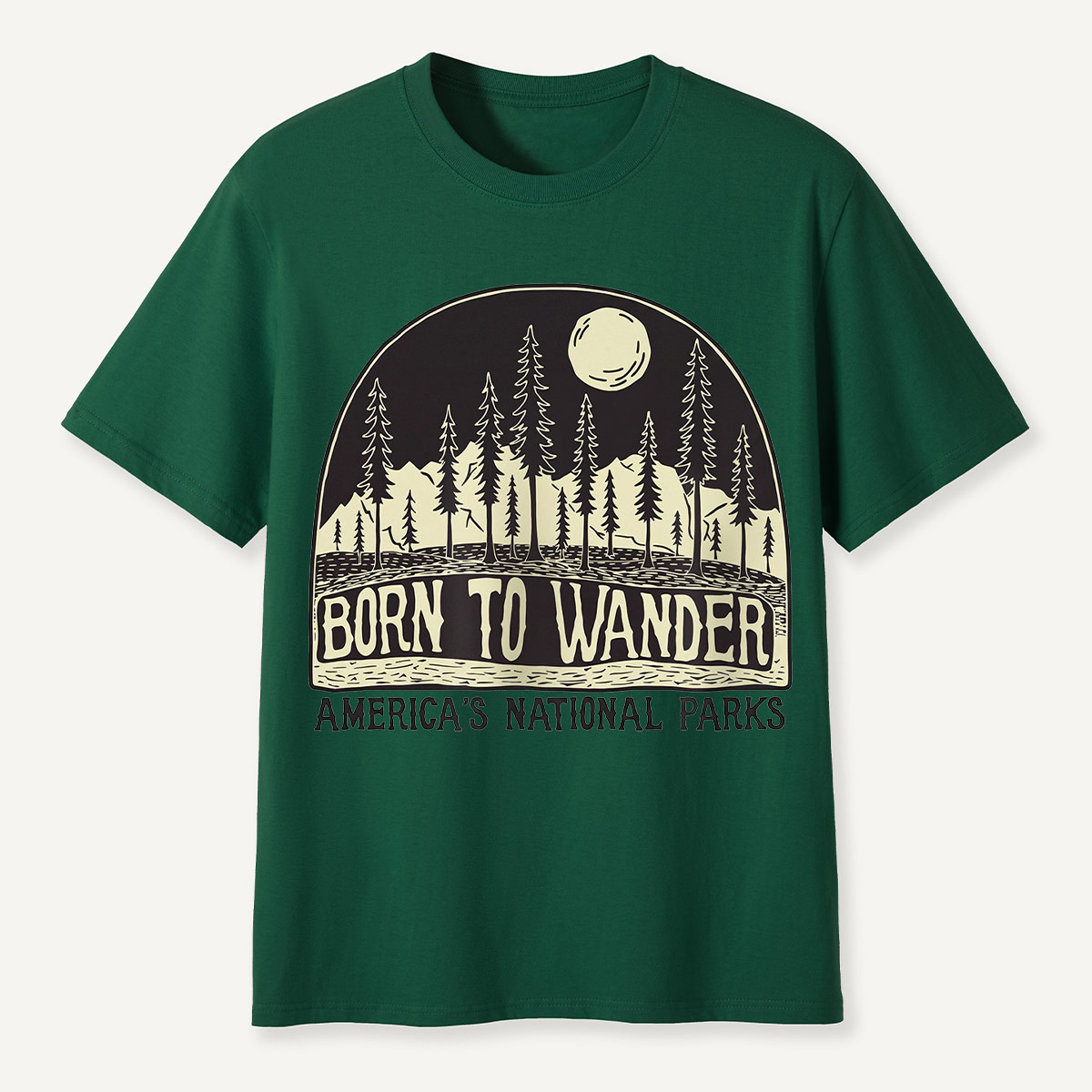 Born to Wander America’s National Parks T-Shirt