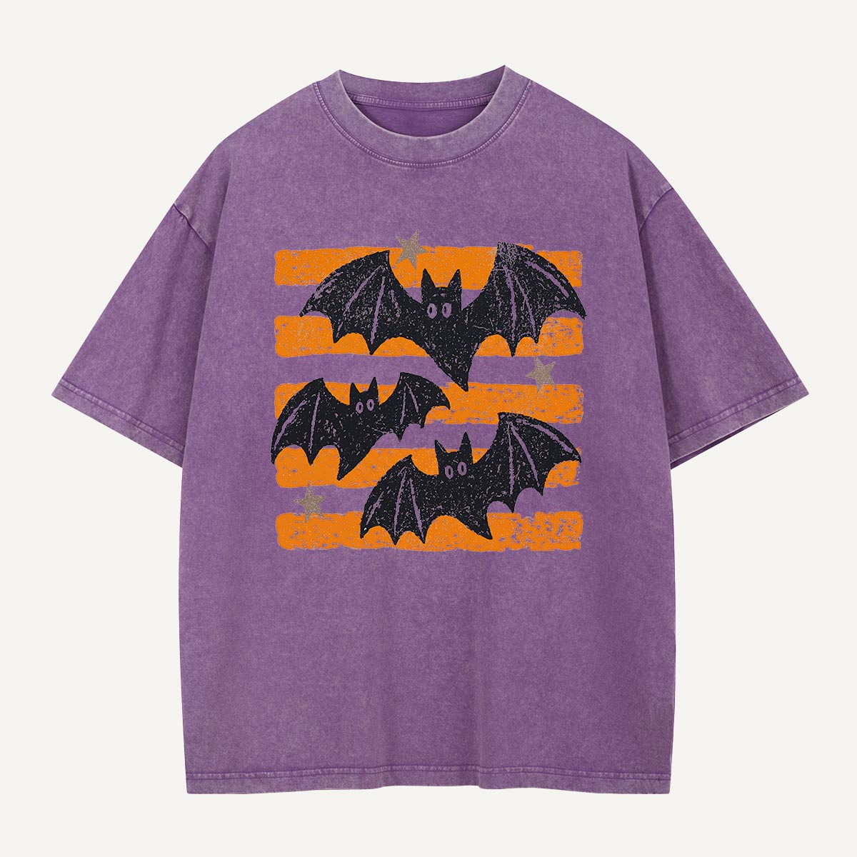 Retro Bat Flight Washed T-Shirt
