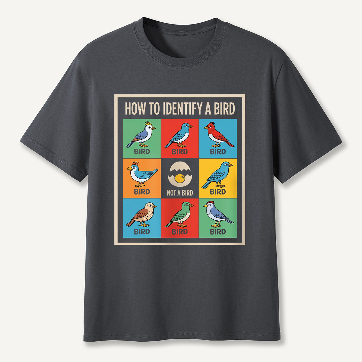 How to Identify Birds Bird Watching T-Shirt
