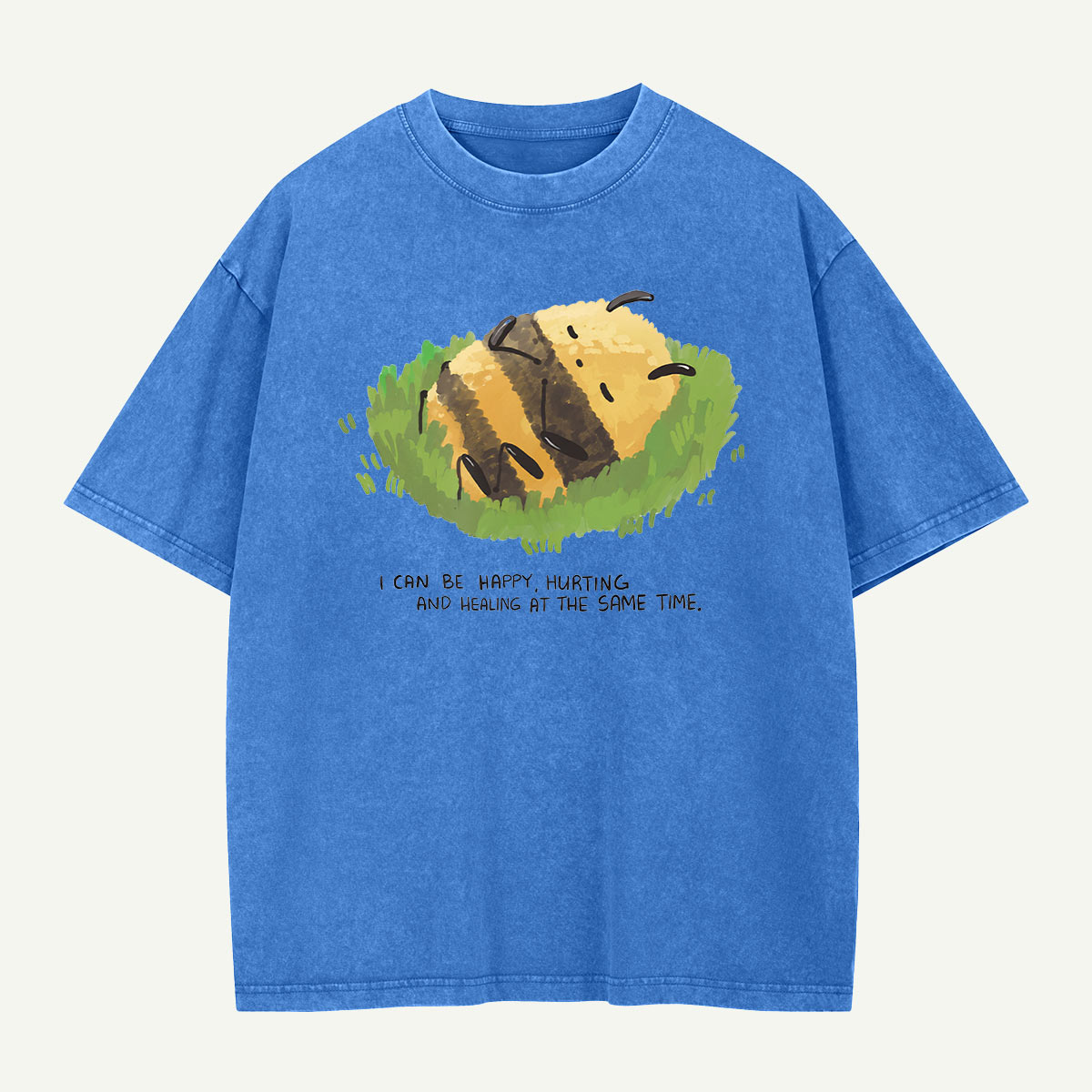 Healing One Buzz at a Time Washed T-Shirt