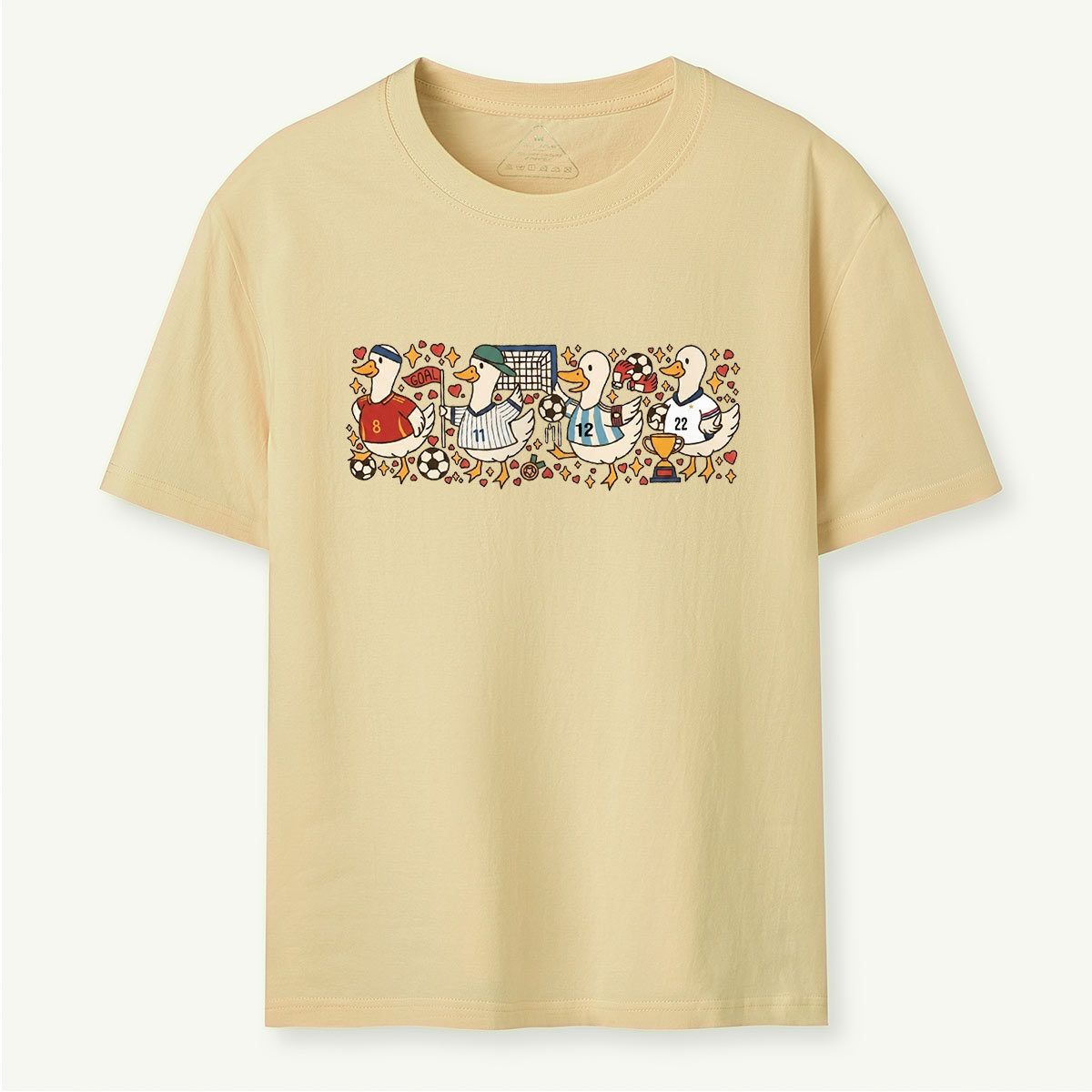 Soccer Ducks Football Team T‑Shirt