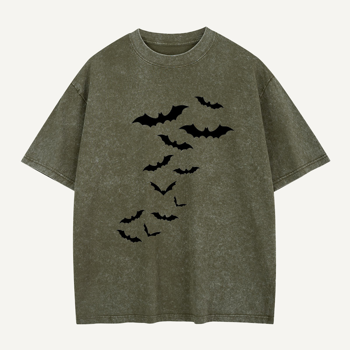 Bat Parade in the Sky Washed T-Shirt