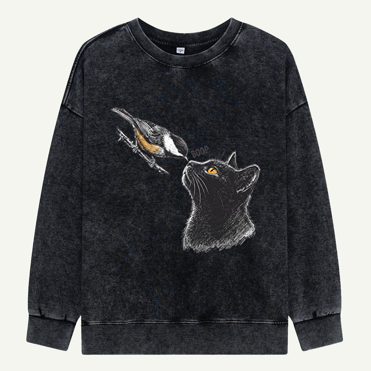 Just One Little Boop Washed Sweatshirts