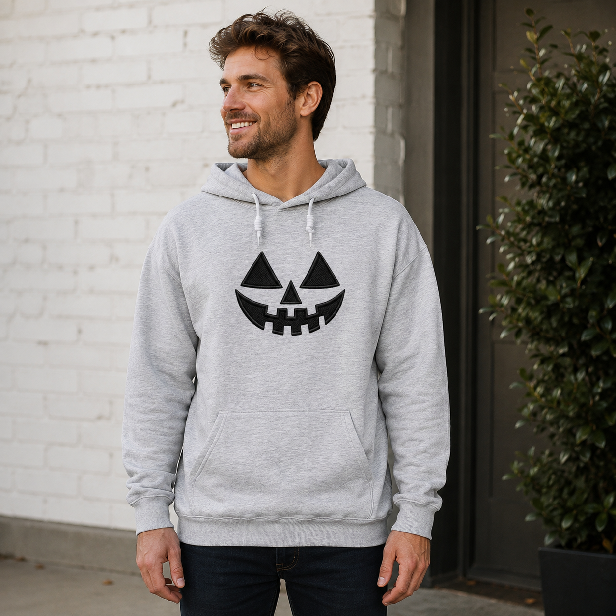 MDCXCHDZMC26081718 Embroidered Cotton Hoodie