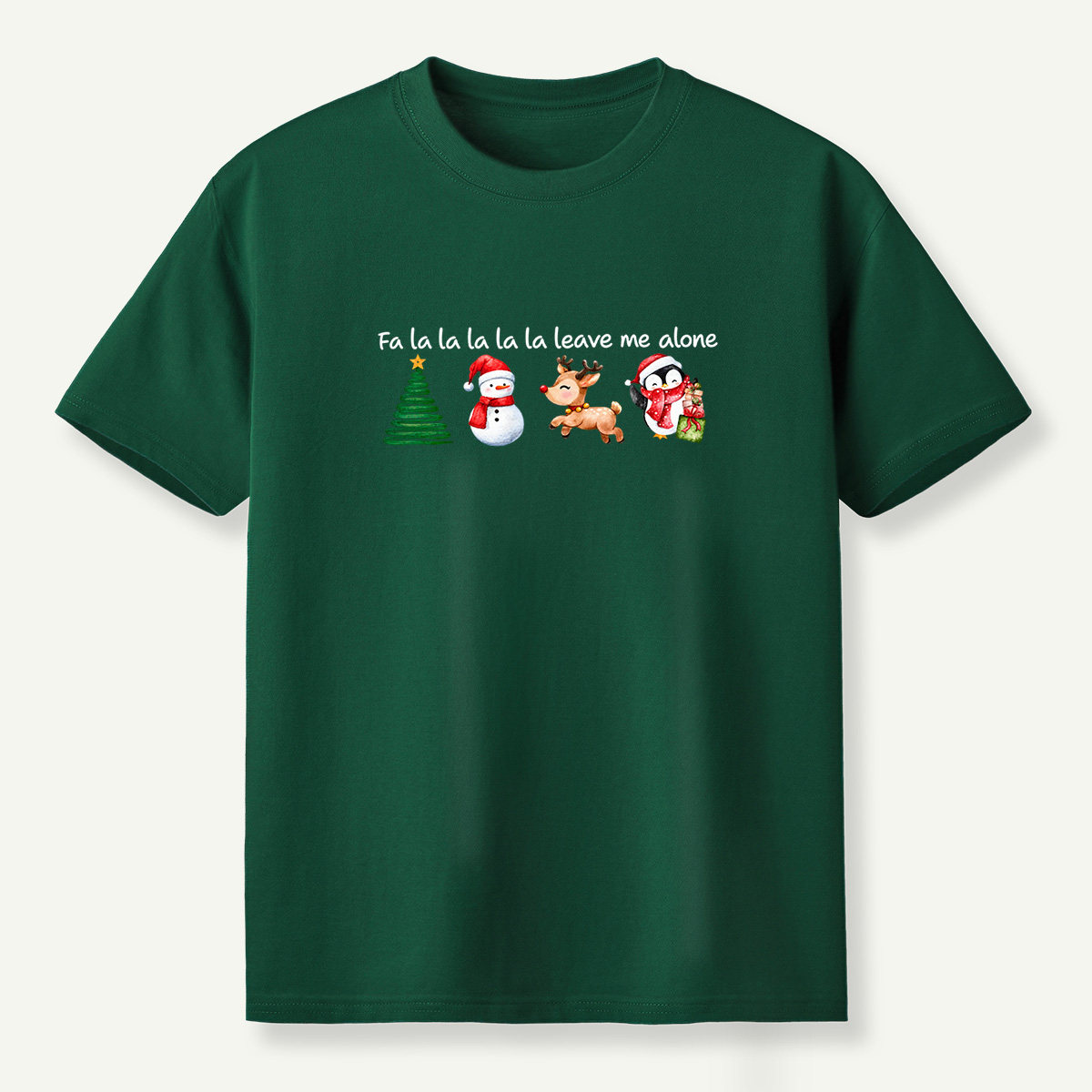 Fa La La Leave Me Alone Christmas T-Shirt