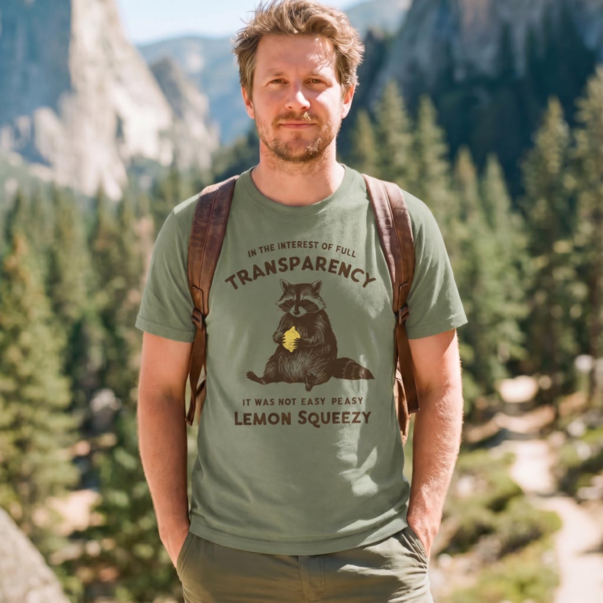 In The Interest of Full Transparency Raccoon T-Shirt