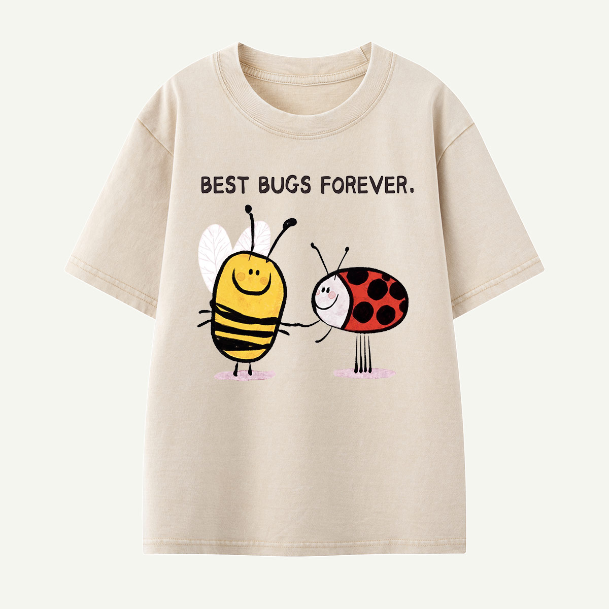 MDWTMMNA26081420 Kids Washed T-Shirt